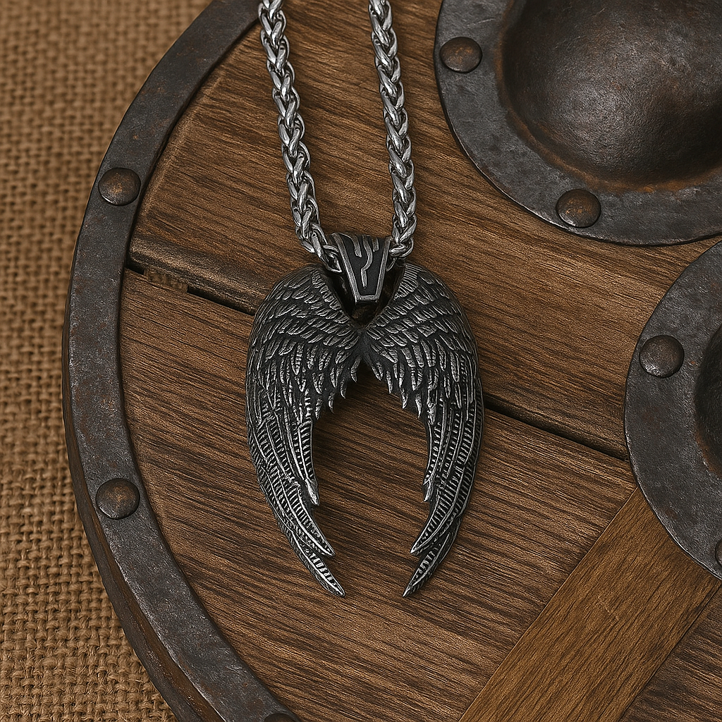 Eternal Guardian: Angel Wings Necklace