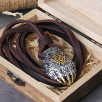 Leather chord with mix gold pendant design