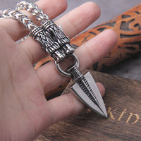 Dragon Head With Spear