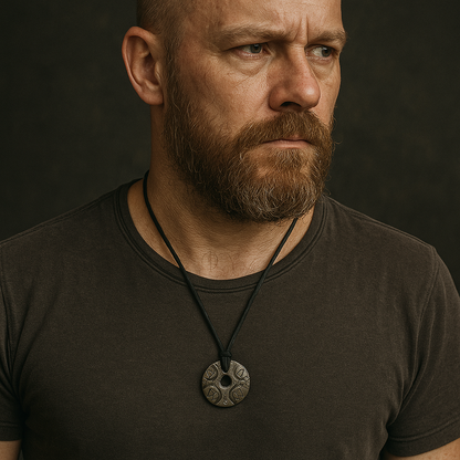 Viking Rune Circle Necklace – Adjustable