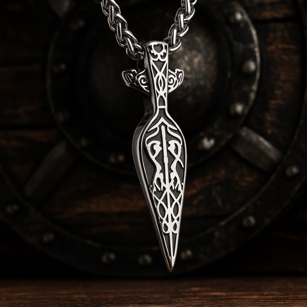 Viking Sword Pendant Necklace