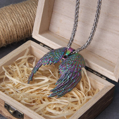 Eternal Guardian: Angel Wings Necklace