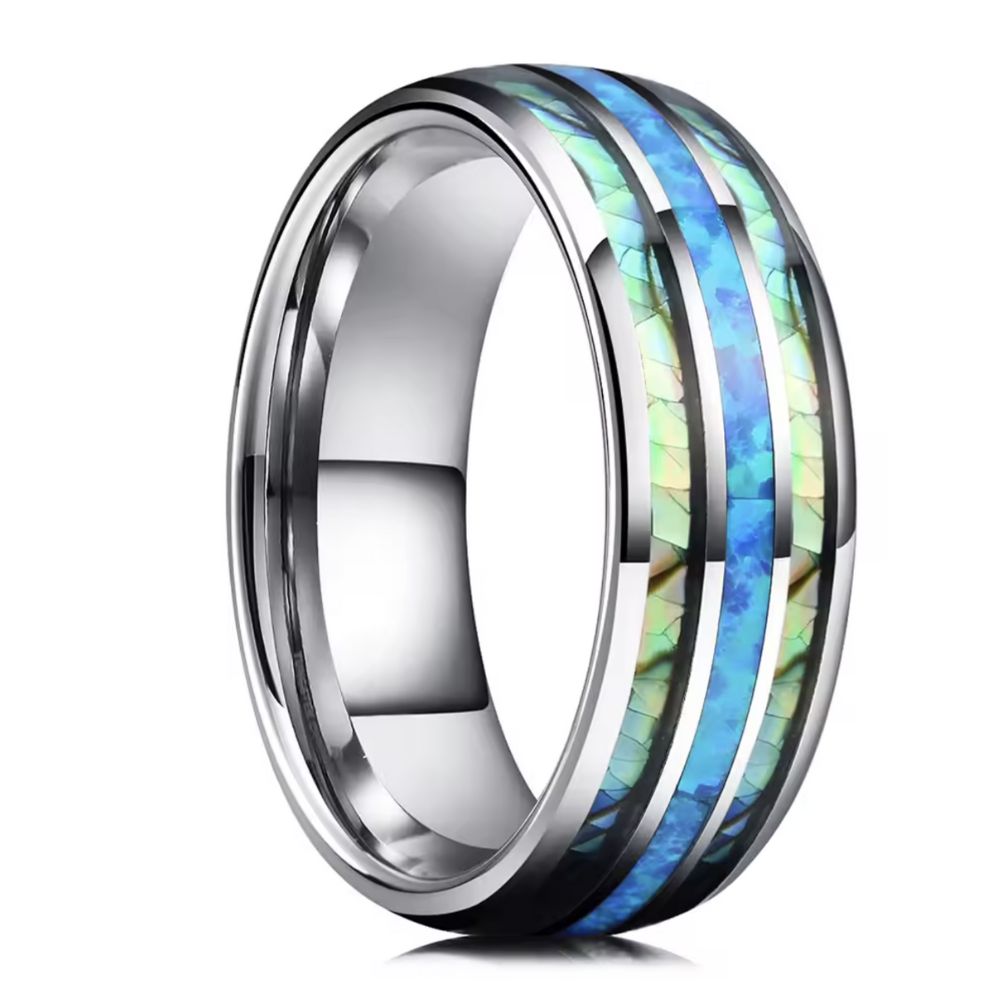Vicking Ring - Fine Blue Silver
