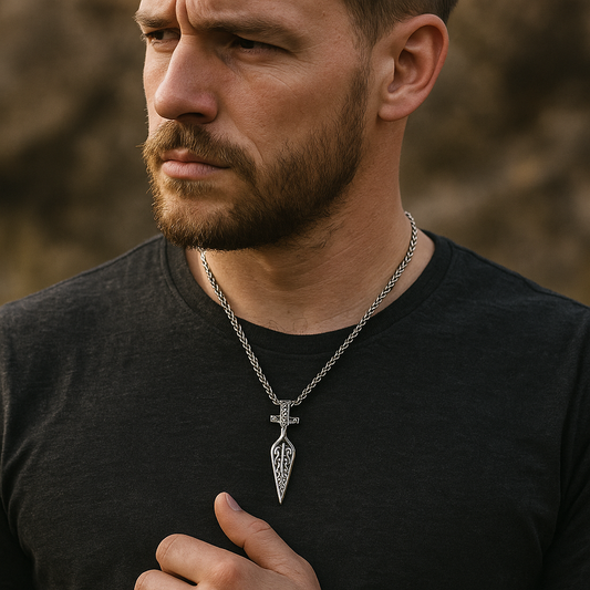 Viking Sword Pendant Necklace