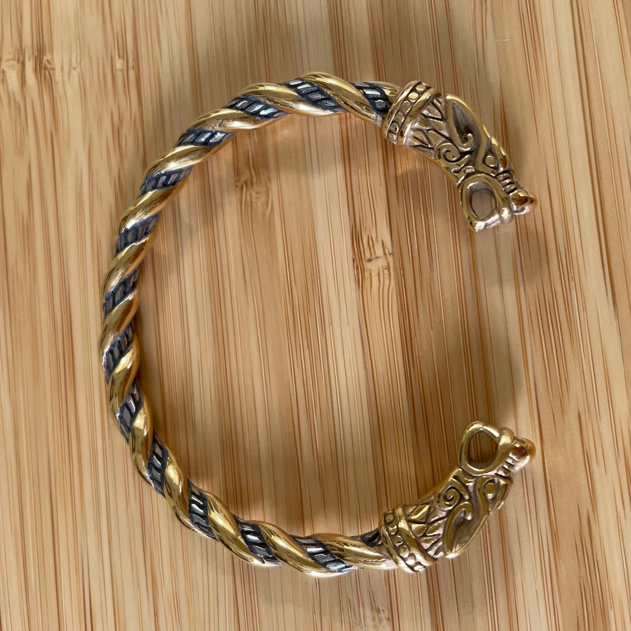 Stainless Steel Nordin Viking Norse Dragon Bracelet