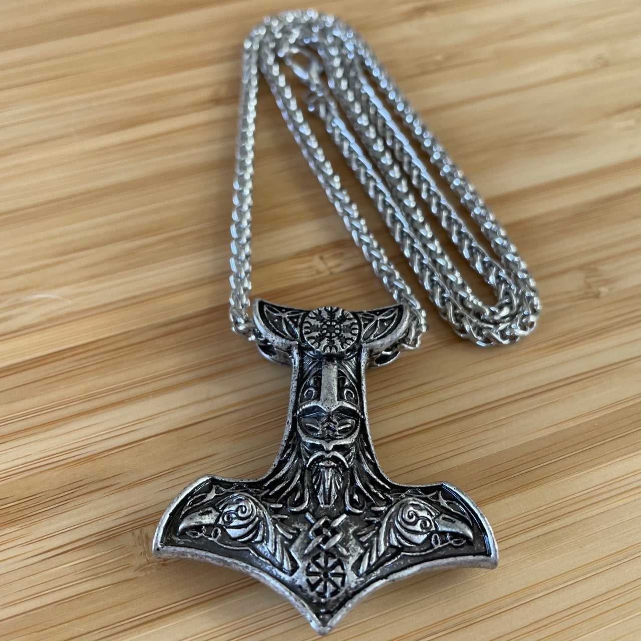 Stainless Steel Nordic Axe Pendant and Necklace - The Axe of Endurance!