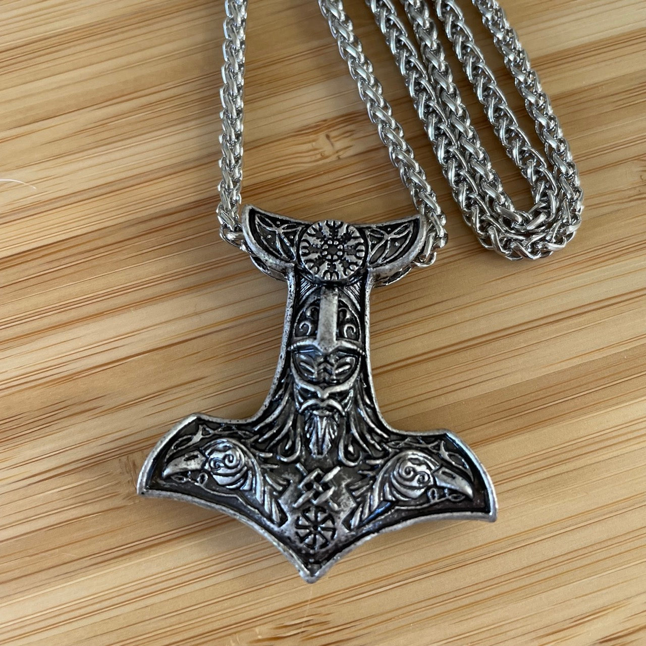 Stainless Steel Nordic Axe Pendant and Necklace - The Axe of Endurance!